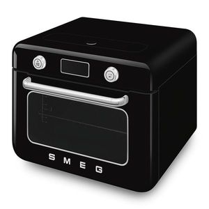 Smeg Stolní kombinovaná parní trouba, 30l, černá COF01BLEU obraz