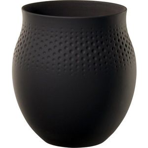 Villeroy & Boch Collier Noir porcelánová váza Carré, 22, 5 cm 10-1682-5512 obraz