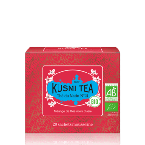 Kusmi Tea Porcovaný černý čaj Russian Morning N° 24 Bio, 20 sáčků 21656A1120 obraz
