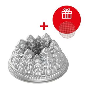 Nordic Ware Forma na bábovku Les, stříbrná, 2l 89737 obraz
