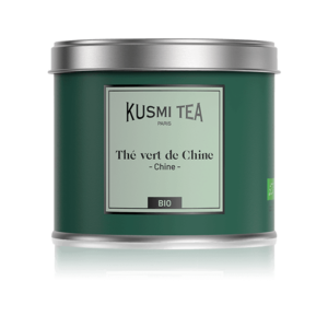 Kusmi Tea Sypaný zelený čaj Chinese green tea Bio, kovová dóza 100 g 21627A1070 obraz