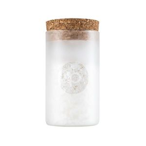 Pepperfield Solné pyramidy v luxusní dárkové dóze z pískovaného českého skla SALT-FLAKES-160-GIFT obraz