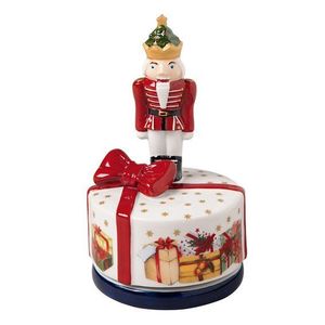 Villeroy & Boch Nostalgic Melody hrací skříňka, otáčející se Louskáček, 15 cm 14-8640-6308 obraz