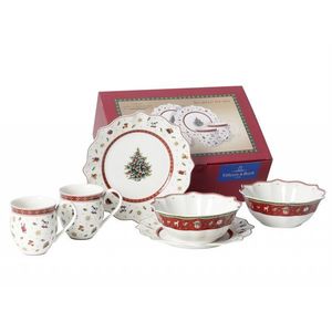 Villeroy & Boch Toy´s Delight snídaňová sada, bílá, 6 ks 14-8585-7282 obraz