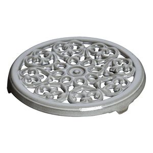 Staub Podložka pod horké hrnce Lilie, 23 cm, šedá 1601018 obraz
