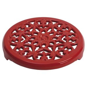 Staub Podložka pod horké hrnce Lilie, 23 cm, višeň 1601006 obraz