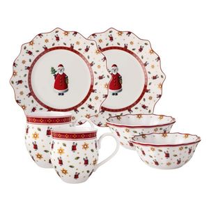 Villeroy & Boch Sada vánočního porcelánu Toy’s Delight, Santa, 6 ks 14-8585-7280 obraz