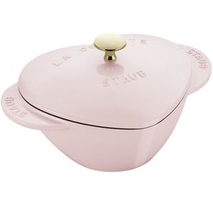 Staub Litinový hrnec ve tvaru srdce, 20 cm / 1, 75 l, růžový 1030211 obraz