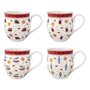 Villeroy & Boch Sada vánočních hrnků Toy’s Delight, Výroční edice, 4 ks 14-8585-8407 obraz