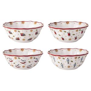 Villeroy & Boch Sada vánočních misek Toy’s Delight, Výroční edice, 4 ks 14-8585-8490 obraz