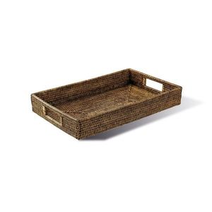 Sambonet Ratanový servírovací podnos, kolekce Radici, 53 x 32, 5 cm, medově hnědá 58233-06 obraz