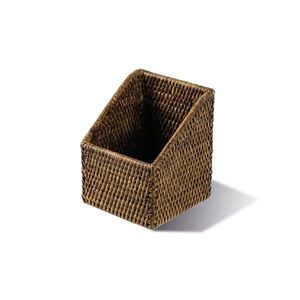 Sambonet Ratanový skosený košík, kolekce Radici, 11 x 11 cm, medově hnědá 58233-02 obraz