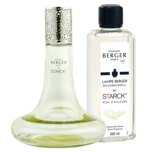Maison Berger Paris Dárková sada: katalytická lampa Starck, zelená + Peau d’Ailleurs, 500 ml 4739 obraz
