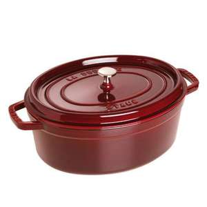 Staub Oválný litinový hrnec s poklicí Cocotte, červená, 29 cm / 4, 2 l 1102987 obraz