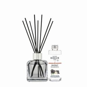 Maison Berger Paris Aroma difuzér Cube + náplň Velkolepá vanilka 100 ml 7728 obraz