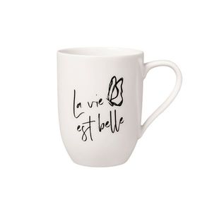 Villeroy & Boch Hrnek Statement "La vie est belle", 0, 34 l 10-1621-9673 obraz