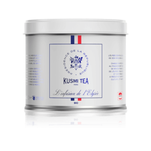 Kusmi Tea Sypaný ovocný čaj L'infusion de l'Élysée Bio, kovová dóza 90 g 21199A1070 obraz