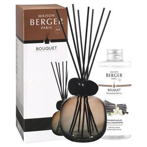 Maison Berger Paris Aroma difuzér Mineral, béžový + náplň Velkolepá vanilka 180 ml 7856 obraz