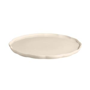 Emile Henry Keramický servírovací podnos Madeleine, Ø 31 cm, slonová kost 028953 obraz