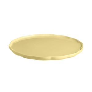 Emile Henry Keramický servírovací podnos Madeleine, Ø 31 cm, vanilková 898953 obraz