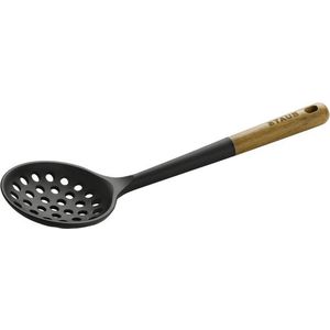 Staub Naběračka děrovaná silikonová, s dřevěnou rukojetí, 31 cm 40503-100 obraz