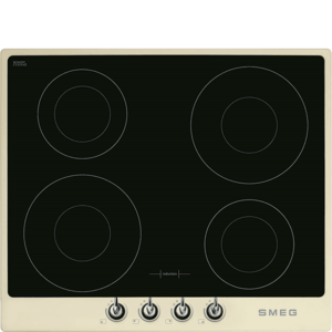 Smeg Indukční varná deska Victoria se 4 varnými zónami, 60 cm, SI964, krémová SI964PM obraz