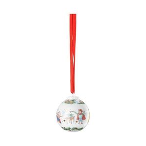 Rosenthal Porcelánová mini koule, motiv Herní dýchánek, Vánoční radovánky, Ø 5 cm 02252-727500-27939 obraz