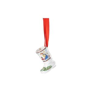 Rosenthal Porcelánová mini bota, motiv Autíčka, Vánoční radovánky, 7 cm 02249-727501-27829 obraz