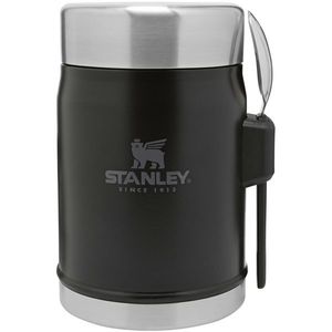 STANLEY termoska jídelní 400ml se lžící/vidličkou černá mat obraz