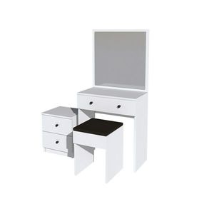 Kosmetický stůl Nice White obraz