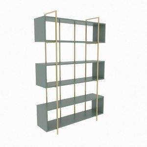 Knihovna Bruti Green and Gold obraz