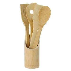 Excellent Houseware 5dílná sada kuchyňského náčiní ve stojanu, 5 ks obraz