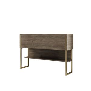 Komoda Luxe Walnut and Gold obraz
