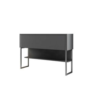 Komoda Luxe Anthracite and Silver obraz