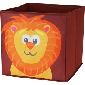 Úložný box z netkané textilie Lev 30 x 30 cm obraz
