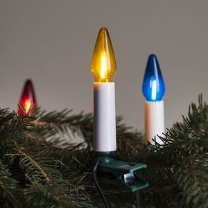Světelný řetěz Felicia barevná, 16 žárovek Filament, základní obraz