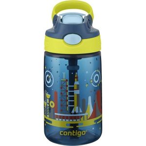 Contigo Dětská lahev Gizmo Flip 420 ml Blue Nautical Space obraz