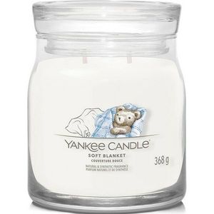 Yankee Candle Vonná svíčka střední Signature Soft Blanket, 368 g, M obraz