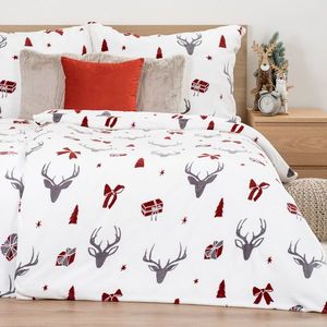 4Home Povlečení mikroflanel Stag & Bows, 140 x 220 cm, 70 x 90 cm obraz