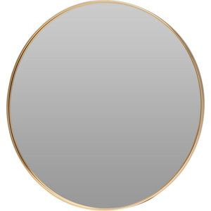 Nástěnné zrcadlo Golden, 40 cm, kovový rám obraz