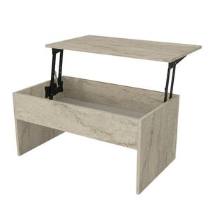 Konferenční stolek Akilli Travertine obraz