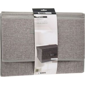 Skládací úložný box s odklopným víkem 44 × 33 × 22 cm, L obraz