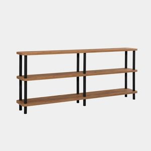 Regál Zen Black and Atlantic Pine obraz