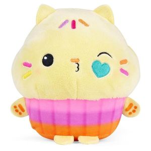 Gábinin Kouzelný Domek Kočička Muffin 25 cm, žlutá, plyš obraz