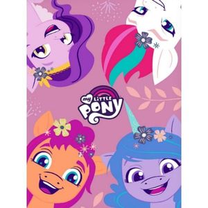 Carbotex Dětská deka My little Pony Hraví poníci, 110 x 140 cm obraz