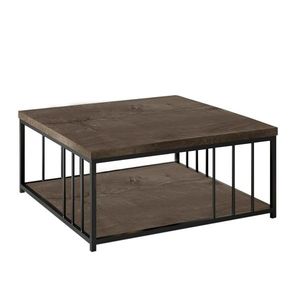 Konferenční stolek Zenn Walnut and Black obraz