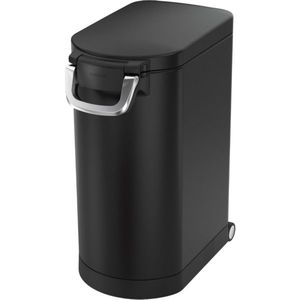 Simplehuman Kontejner na suché krmivo s pojistkou 30 l, černá mat, 30 l obraz