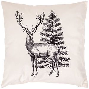4Home Povlak na polštářek Woodland Stag, 45 x 45 cm obraz