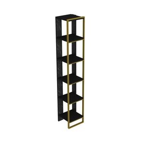 Knihovna Polka Black and Gold obraz