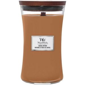 WoodWick Vonná svíčka váza velká Santal Myrrh, 609 g obraz